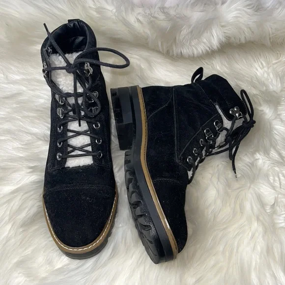 Fashion Combat Boots - Picture 3 of 4